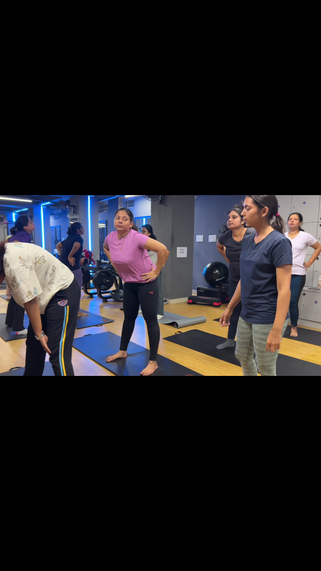 Members taking part in a Scope Fitness class